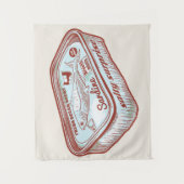 Grappige adem munt wandkleed (Voorkant)