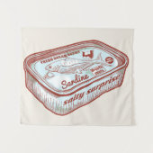 Grappige adem munt wandkleed (Voorkant (horizontaal))