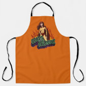 Grappige ADHD Crisis Heldin Chaos Energie Retro St Schort (Voorkant)