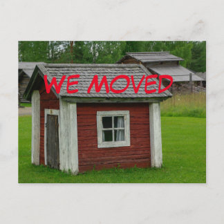 Grappige adreswijziging Briefkaart