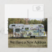 Grappige adreswijziging Kaart - Graffiti Trailer (Voorkant / Achterkant)