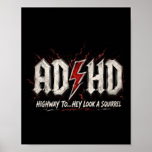 Grappige advertentie HD Highway naar Hey kijk een Poster