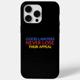 Grappige advocaat Goede advocaten verliezen nooit iPhone 15 Pro Max Hoesje