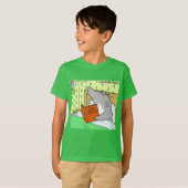 Grappige advocaat haai Rick London T-shirt (Voorkant volledig)
