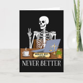 Grappige advocaat Halloween Kaart (Voorkant)