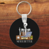 Grappige advocaat Halloween Sleutelhanger (Voorkant)