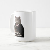 Grappige advocaat kat mok - Vertrouw me, ik ben ee (Voorkant links)