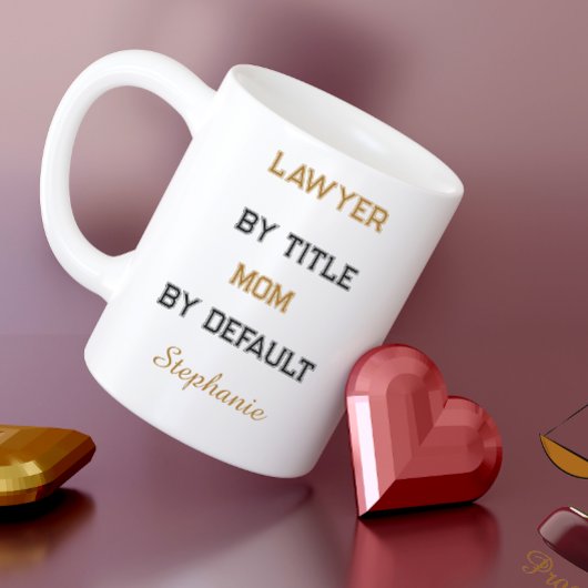 Grappige advocaat moeder, moederdag koffiemok