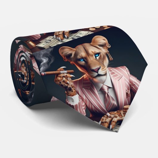 Grappige advocaat zakenman CEO Stropdas (Opgerold)