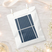 Grappige afbeelding van een zonne-energiepaneel bedankzakje (Geknipt)