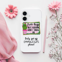 Grappige Afblijven Van Mijn Telefoon Cactus Sublim
