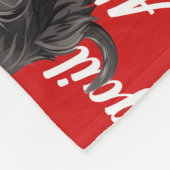 Grappige Affenpinscher Hondennaam Patroon Kerstmis Fleece Deken (Hoek)