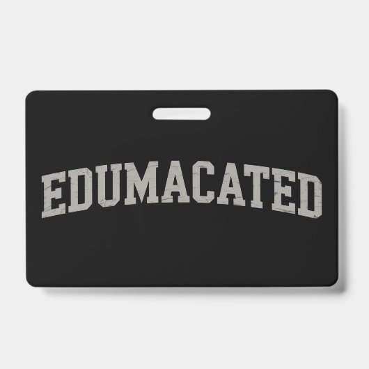 Grappige Afgestudeerde Hogeschool Afstuderen Sarca Badge (Voorzijde)