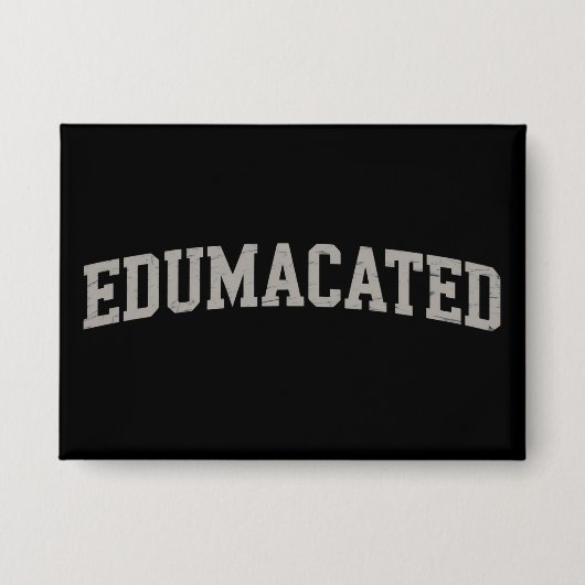 Grappige Afgestudeerde Hogeschool Afstuderen Sarca Button (Voorkant)