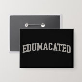 Grappige Afgestudeerde Hogeschool Afstuderen Sarca Button (Voorkant / Achterkant)