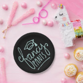 Grappige afgestudeerde met stijlvolle broek papieren bordje (Feest)