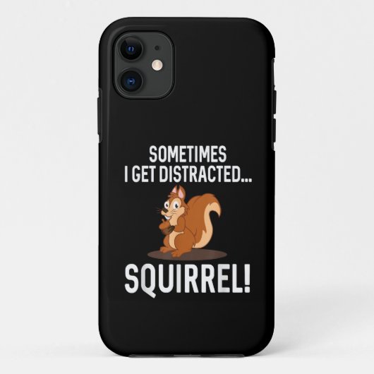 GRAPPIGE AFLEIDBARE Eekhoorn Dierentuin Boerderij Case-Mate iPhone Case (Achterkant)
