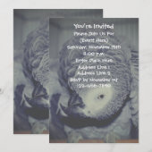 Grappige Afrikaanse grijze papegaai partij Kaart (Voorkant / Achterkant)