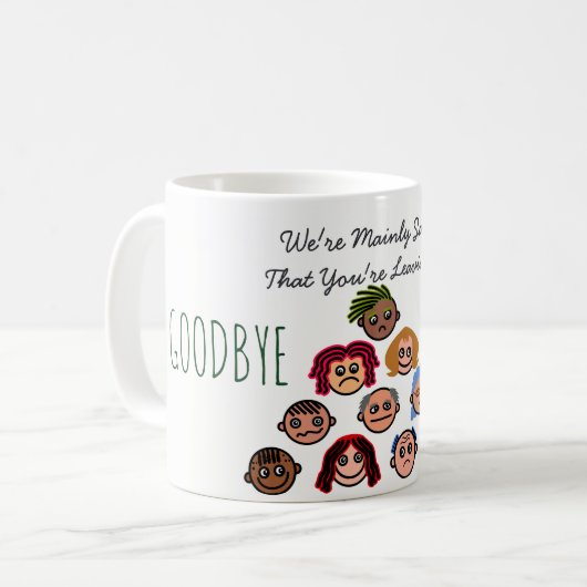 GRAPPIGE Afscheid Collega BOSS - De Meesten van On Koffiemok (Voorkant links)