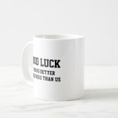 Grappige Afscheid Collega Koffiemok (Voorkant links)