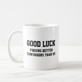 Grappige Afscheid Collega Koffiemok (Links)