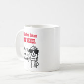 Grappige afscheid collega - MUG van de meest BADAS Koffiemok (Voorkant links)