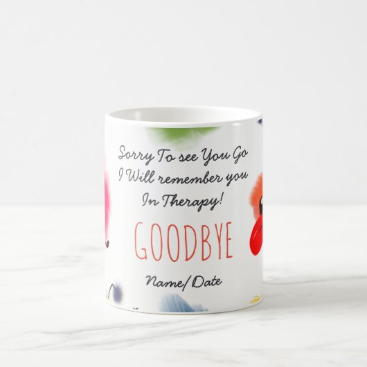 GRAPPIGE Afscheids Koffiemok voor Collega's - Naar (Center)