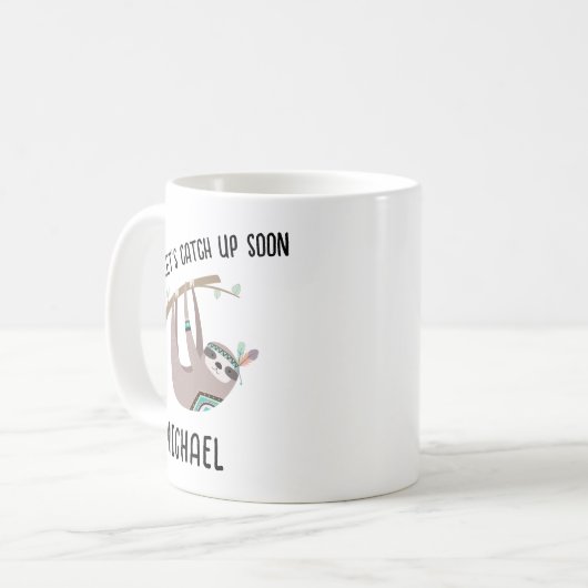 Grappige afscheidsbeker voor baas of collega - Hou Koffiemok (Voorkant links)