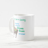 GRAPPIGE Afscheidscollega - Miss Your Drama Llama Koffiemok (Voorkant links)