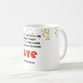 GRAPPIGE afscheidscollega - ontslaggift Koffiemok (Voorkant rechts)