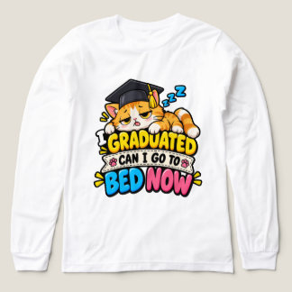 Grappige Afstudeerkat - Ik Ben Afgestudeerd Mag Ik Tri-Blend Shirt