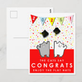 Grappige Afstuderen 2025 Briefkaart (Voorkant / Achterkant)