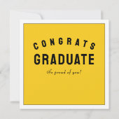 Grappige Afstuderen 2026 Kaart (Achterkant)