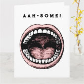 Grappige Afstuderen Kaart (Gele Bloem)