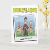 Grappige Afstuderen Kaarten: nu een baan Kaart (Gele Bloem)