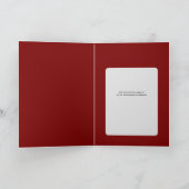 Grappige Ai Chatbot Kerstman Wenskaart Bedrijfslev Feestdagen Kaart (Binnen)