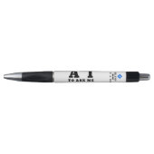Grappige AI-start-uptech – 2 QR-code aangepaste ma Pen (Voorkant)