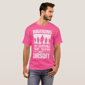 Grappige airsoft kunst voor mannen vrouwen tactisc t-shirt (Voorkant volledig)