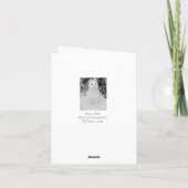 Grappige Akita Snowman Snowdog Feestdagen Kaart (Achterkant)