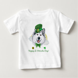 Grappige Alaskaanse Malamute Gouden St. Patrick's 