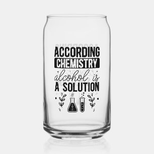 Grappige alcohol drink woordkunst blikvorm glas