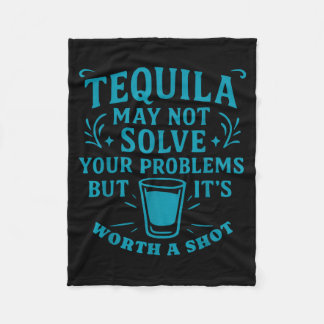 Grappige Alcohol Tequila Margarita Cadeau Cinco De Fleece Deken