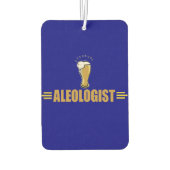 Grappige Aleoloog Beer Drinker's Luchtverfrisser (Achterkant)