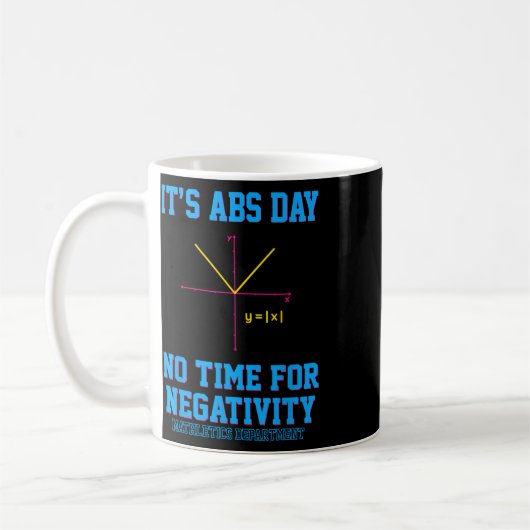 Grappige Algebra Het is Abs Dag Wiskunde Docent Wi Koffiemok (Links)