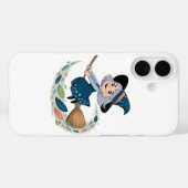 Grappige Alicia Witch op Broomstick Case-Mate iPhone Case (Achterkant (horizontaal))