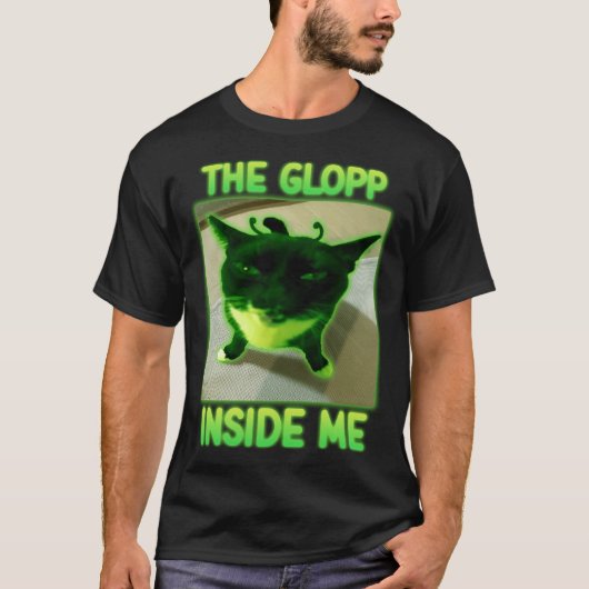Grappige Alien Brainrot Kat Meme Cadeaus meisje T-shirt (Voorkant)
