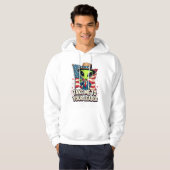 Grappige Alien Breng me naar je leider USA Patriot Hoodie (Voorkant volledig)