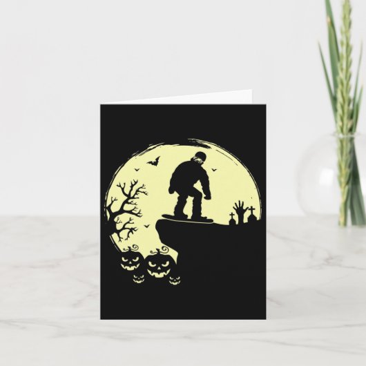 Grappige Alien Bull Ghost Halloween Dit is een boe Kaart (Voorkant)