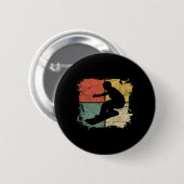Grappige Alien Head Pocket Halloween Kostuum Manne Ronde Button 5,7 Cm (Voorkant /achterkant)