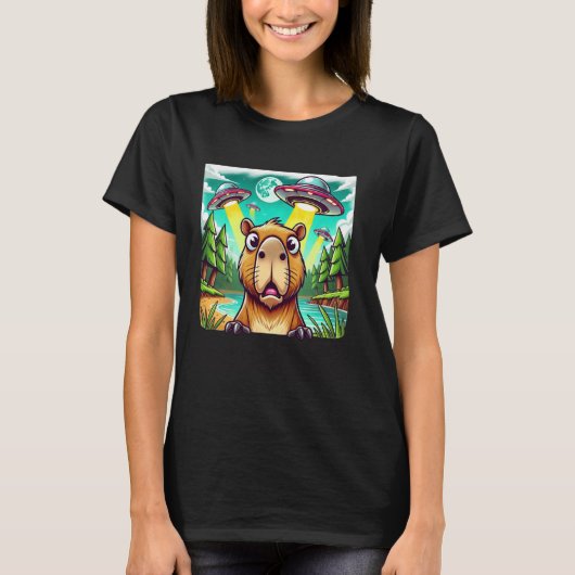 Grappige Alien Meme Dierenvriend Zookeeper Schatti T-shirt (Voorkant)